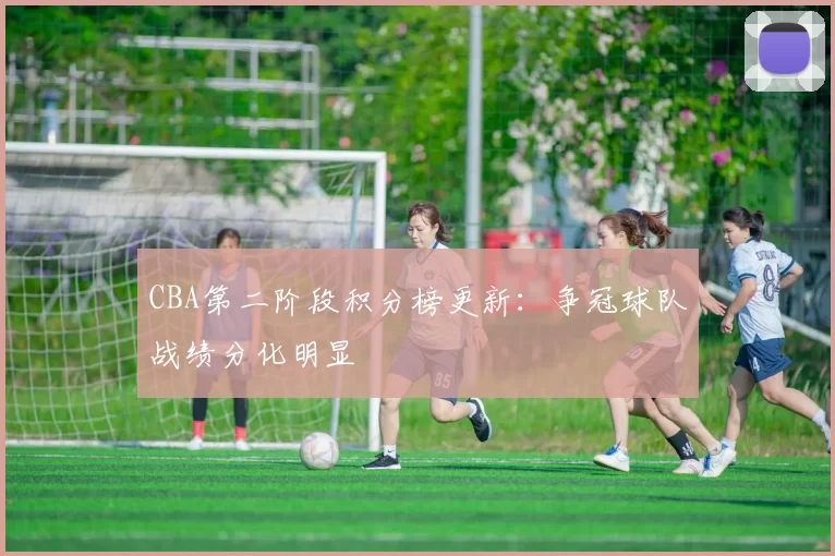 CBA第二阶段积分榜更新：争冠球队战绩分化明显