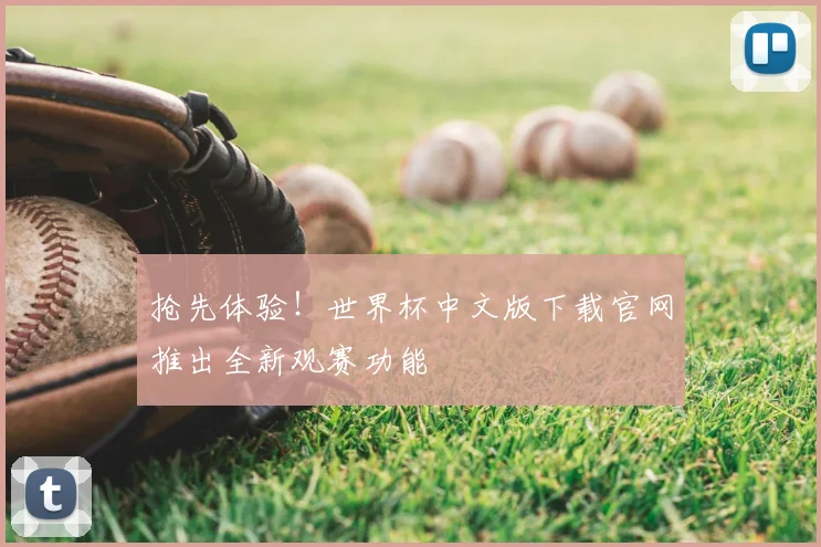 抢先体验！世界杯中文版下载官网推出全新观赛功能